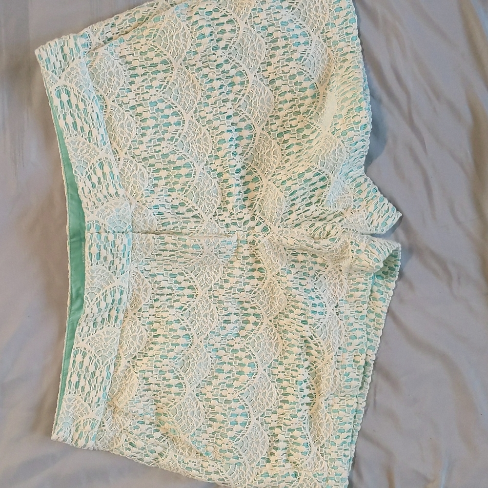 Loft Lace Overlay Shorts